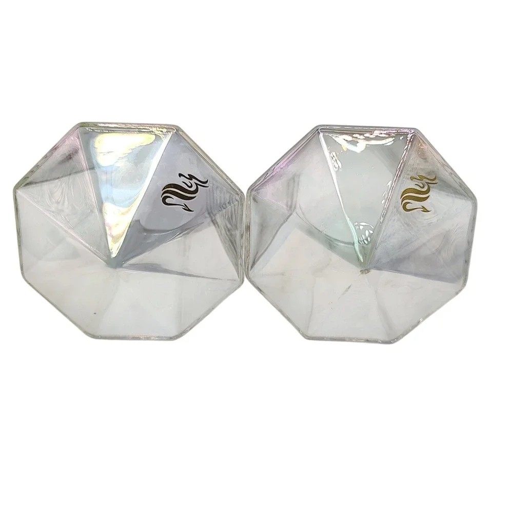 Dragon Glass Whiskey Glasses‎ Diamond Collection Spill Proof Barware Set of Two